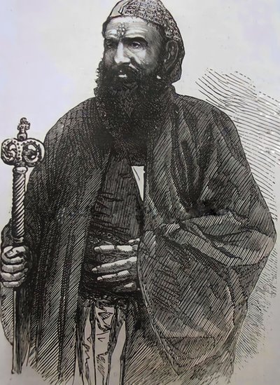 Athanasius Stephanos, syryjski biskup prawosławny autorstwa The Illustrated London News