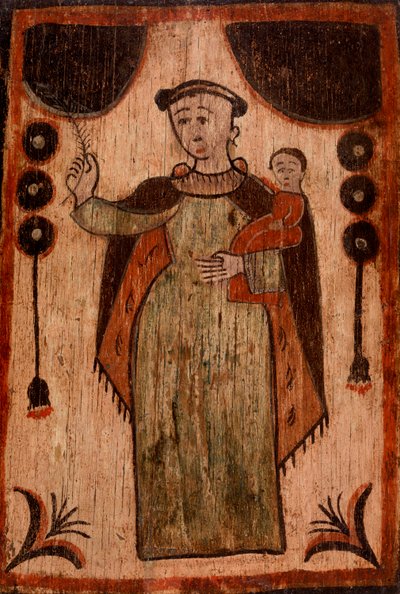 Św. Antoni (San Antonio) autorstwa The Santo Niño Santero