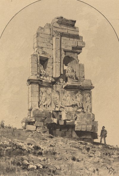 Pomnik Philopapposa autorstwa Themistocles von Eckenbrecher