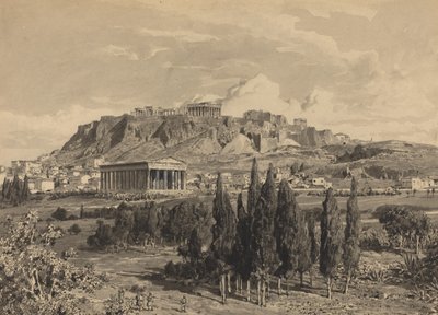 Świątynia Hefajstosa, 1890. autorstwa Themistocles von Eckenbrecher