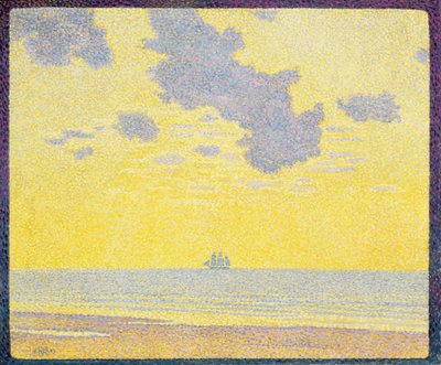 Wielkie Chmury autorstwa Théo van Rysselberghe