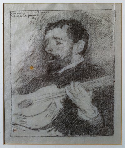 Gitarzysta autorstwa Théo van Rysselberghe