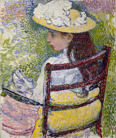 Jeanne Pissarro autorstwa Théo van Rysselberghe