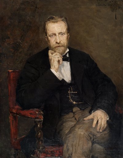 Portret artysty Jeana Capeinicka autorstwa Théo van Rysselberghe