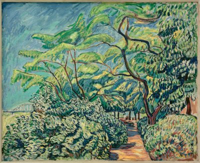 Droga do Baumgartenbrück autorstwa Theo von Brockhusen