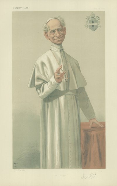 Jego Świątobliwość Papież Leon XIII autorstwa Theobald Chartran