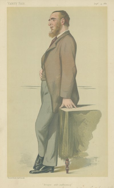 pan Leonard Courtney autorstwa Theobald Chartran