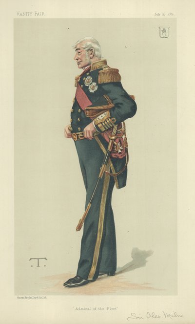 Sir Alexander Milne autorstwa Theobald Chartran