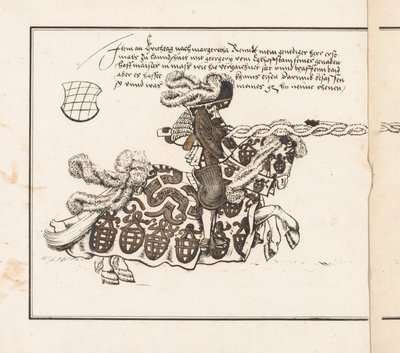 Zarezerwuj turnieje: Jouster w prawo autorstwa Theobald Senefelder