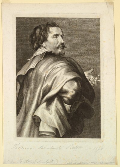 Portret Teodora Rombouts autorstwa Theodoor Rombouts