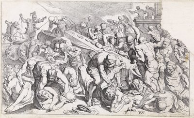 Morderstwo Agamemnona i Cassandry Prace Odyseusza (tytuł serii) autorstwa Theodoor van Thulden