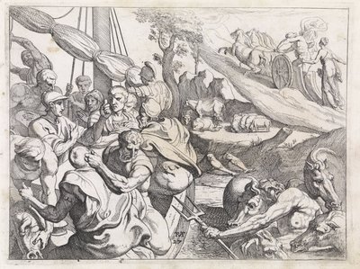 Bydło Helios Prace Odyseusza (tytuł serii) autorstwa Theodoor van Thulden