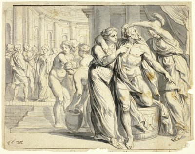 Powrót Ulissesa autorstwa Theodoor van Thulden