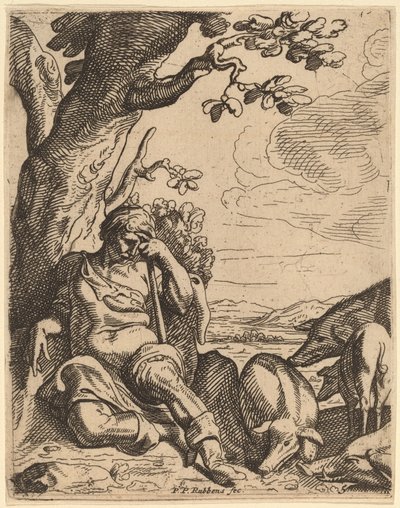 Syn marnotrawny wśród świń autorstwa Theodoor van Thulden after Sir Peter Paul Rubens