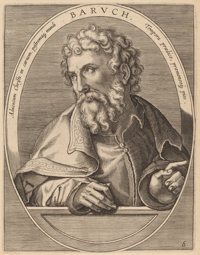 Baruch autorstwa Theodor Galle after Jan van der Straet