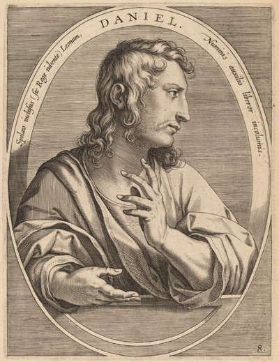 Daniel autorstwa Theodor Galle after Jan van der Straet