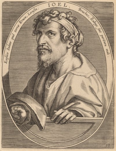 Joel autorstwa Theodor Galle after Jan van der Straet