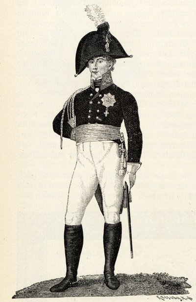 Książę Ludwik Ferdynand Pruski 1772-1806. autorstwa Theodor Knesing