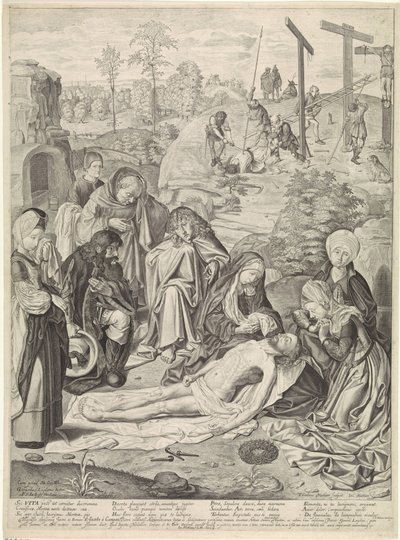Drżenie Chrystusa autorstwa Theodor Matham
