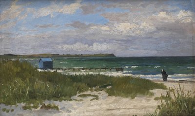 Isola del Liri, Włochy. Pochmurny dzień autorstwa Theodor Philipsen