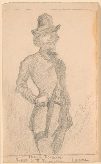 Kopia obrazu H. Daumiera autorstwa Th. Rousseau w Luwrze autorstwa Theodor Philipsen