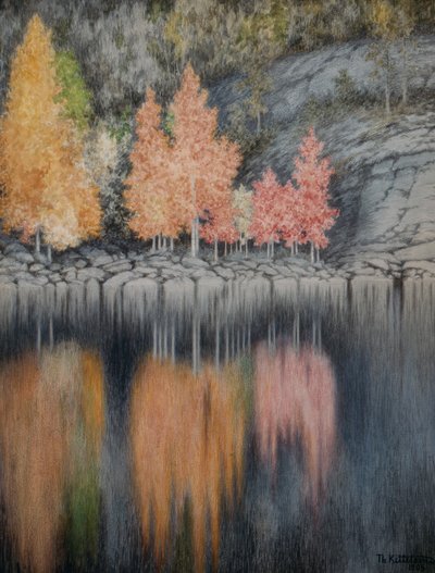 Krwawienie osp autorstwa Theodor Severin Kittelsen