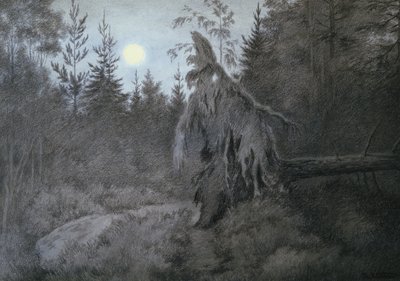 Przerażające, pełzające, szeleszczące, tętniące życiem autorstwa Theodor Kittelsen