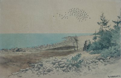 Jomfruland (obraz) autorstwa Theodor Severin Kittelsen