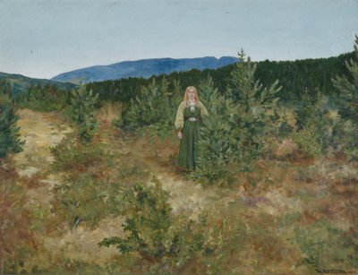 Nimfa (obraz) autorstwa Theodor Severin Kittelsen