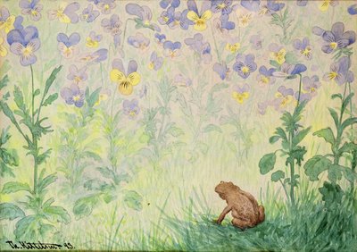 Dziwne autorstwa Theodor Kittelsen