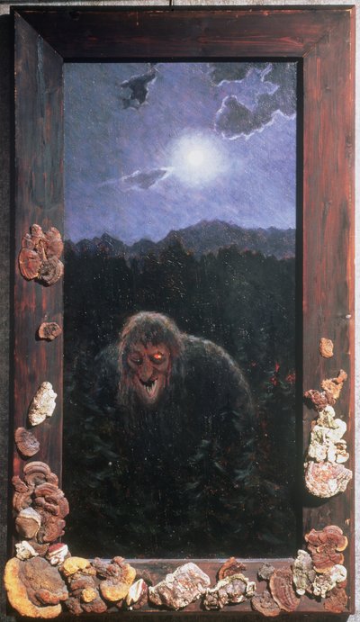 Nasz Troll Domowy (olej na płótnie) autorstwa Theodor Kittelsen