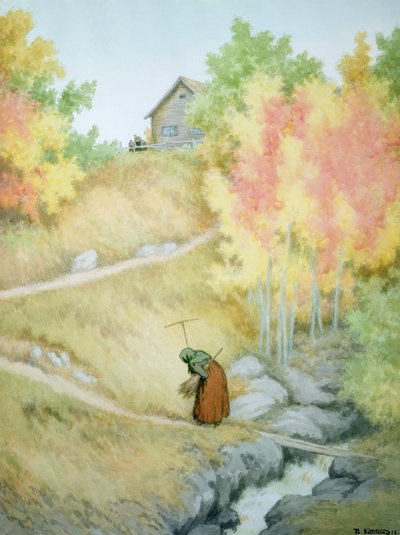 Plaga autorstwa Theodor Kittelsen