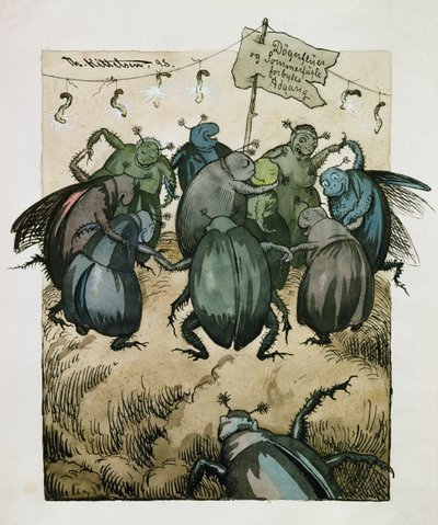 Nieuprawny autorstwa Theodor Kittelsen