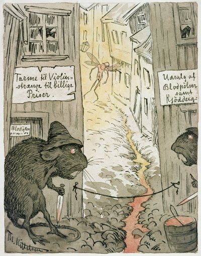 Nieuprawny autorstwa Theodor Kittelsen