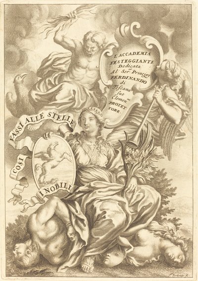 Talerz dedykacyjny autorstwa Theodor Verkruis