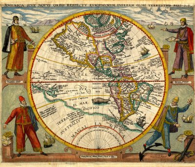 America sive novus orbis... autorstwa Theodor de Bry