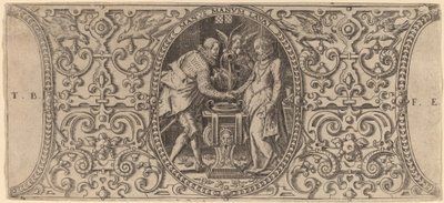 Ornament autorstwa Theodor de Bry