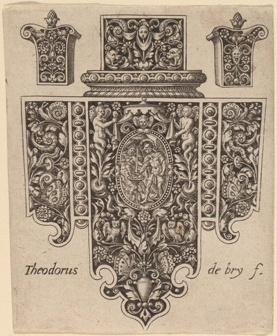 Ornament autorstwa Theodor de Bry