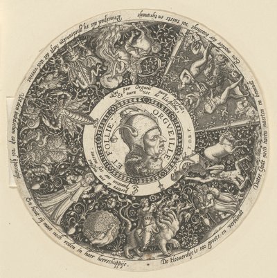 Duma i szaleństwo (Orgueil et Folie) autorstwa Theodor de Bry