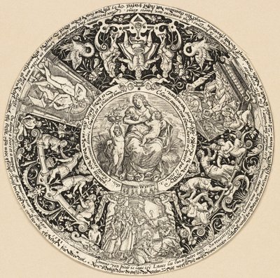 Siedem dzieł miłosierdzia autorstwa Theodor de Bry