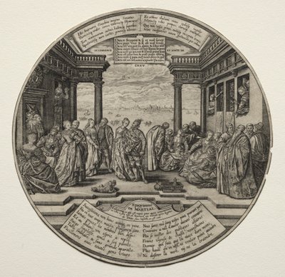 Bal wenecki autorstwa Theodor de Bry
