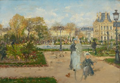 W Tuileries autorstwa Theodor von Hormann