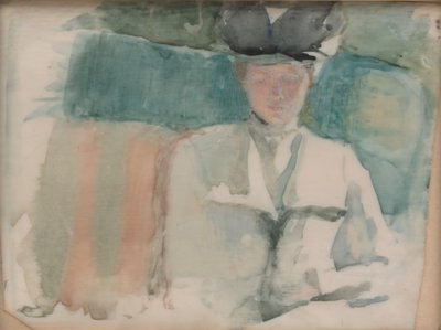 Portret damy, ca. 1898. autorstwa Theodora W. Thayer
