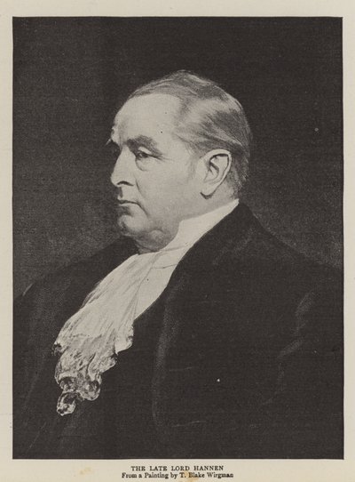 Zmarły Lord Hannen autorstwa Theodore Blake Wirgman