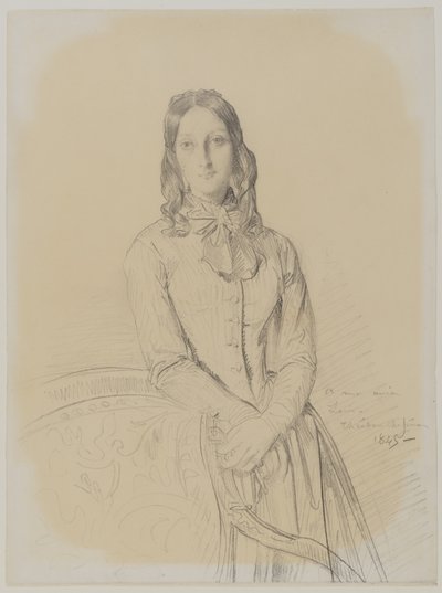 Portret madame Ravaisson autorstwa Théodore Chassériau