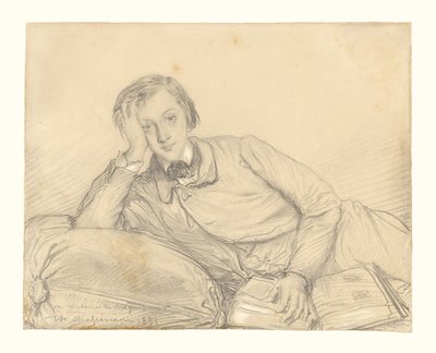 Portret Raymonda de Magnoncourt autorstwa Théodore Chassériau