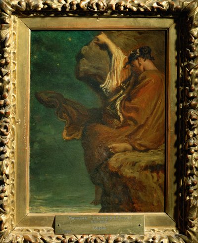 Sappho (dysząc) autorstwa Theodore Chasseriau