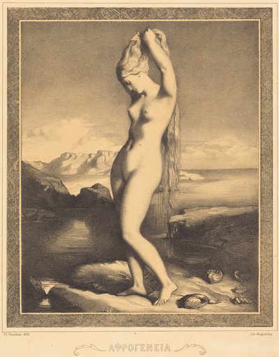 Wenus Anadyomene autorstwa Théodore Chassériau