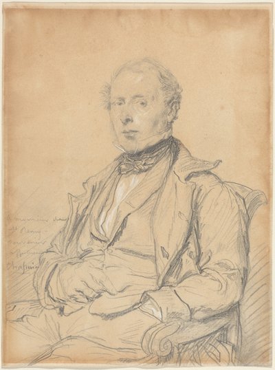 Victor-Auguste de Saint-Rémy autorstwa Théodore Chassériau