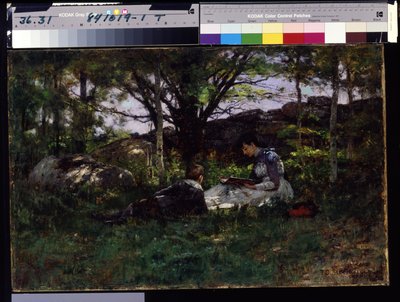 Sielanka czerwcowa (olej na płótnie) autorstwa Theodore Clement Steele